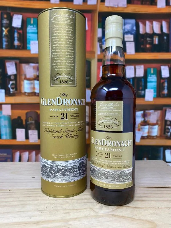 Glendronach Parliament 21yo Highland Single Malt Scotch Whisky 46% 70c