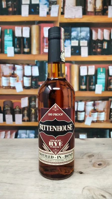 Rittenhouse Straight Rye Whiskey 50% 70cl