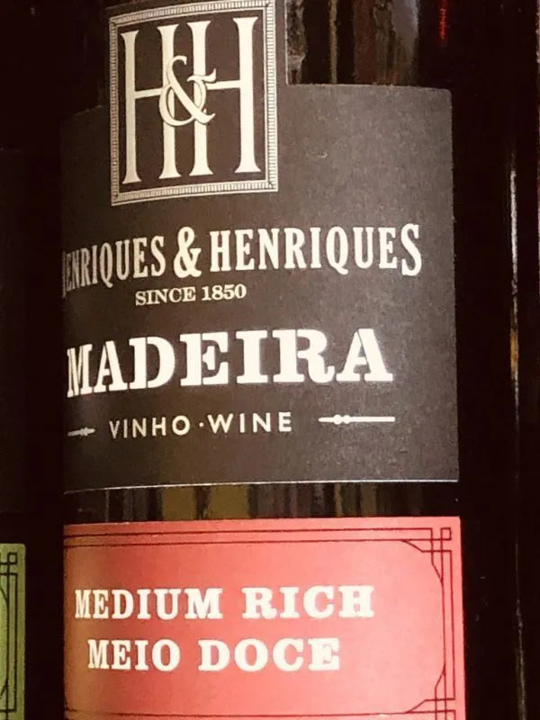 Henriques & Henriques 3 Year Old Medium Rich Madeira