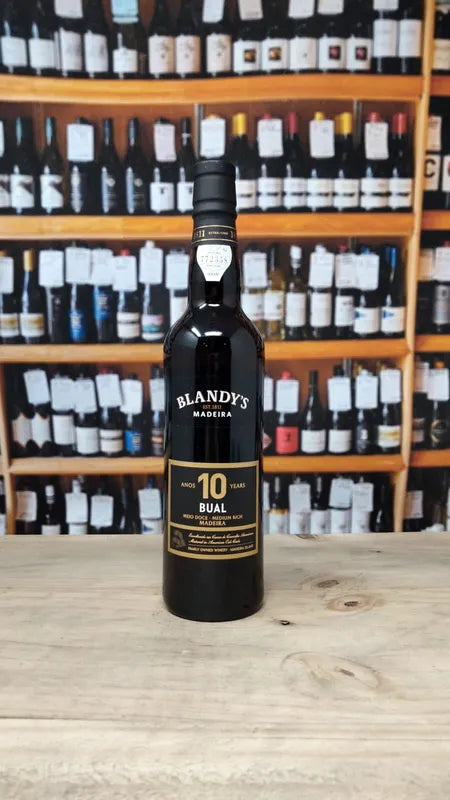 Blandy's 10 year old Bual 50cl Medium Rich Madeira