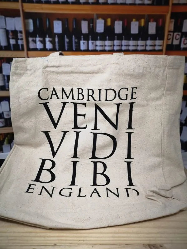 CWM 10oz Cotton Tote Bag - Natural (Veni Vidi Bibi)