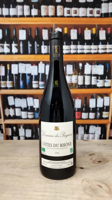 Côtes du Rhône 2020 Dom. des Pasquiers, Cert. Organic