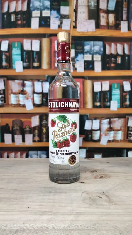 Stolichnaya Razberi Vodka 37.5% 70cl