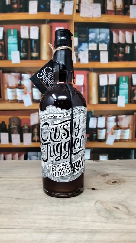 Crusty Juggler  Barrel Aged Black Spiced Rum 37.5% 70cl