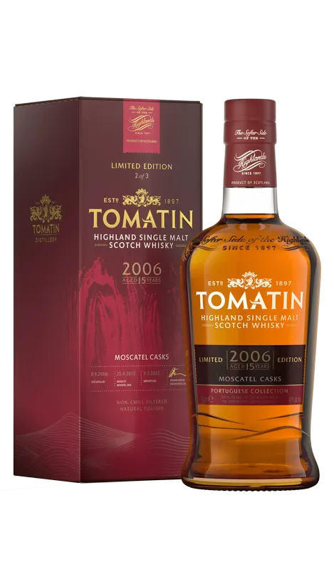 Tomatin MosCôtel Portuguese Collection Highland Single Malt Scotch Whi